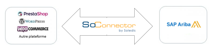 Connecteur SAP ARIBA Prestashop, connecteur SAP ARIBA wordpress, connecteur SAP ARIBA shopify